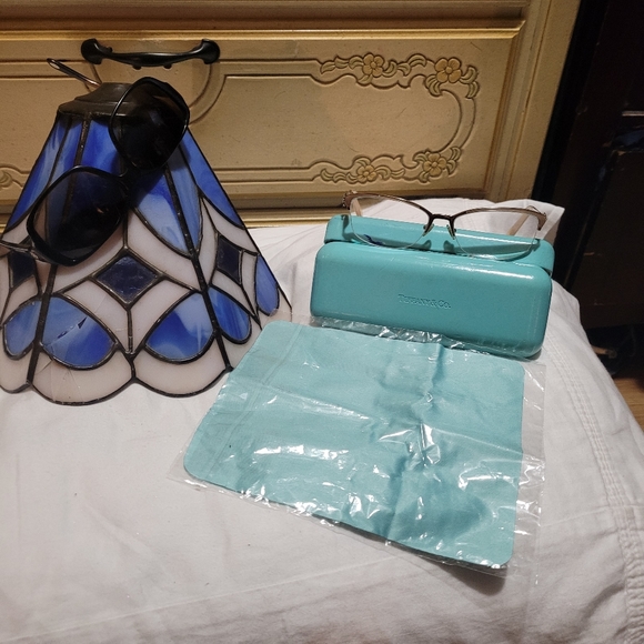 Tiffany sun glasses and brand new unopened prescription glasses with case&cloth - Picture 2 of 16